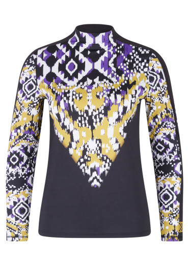 detail Dámsky rolák Sportalm Holiday Print 250253 Black (59)