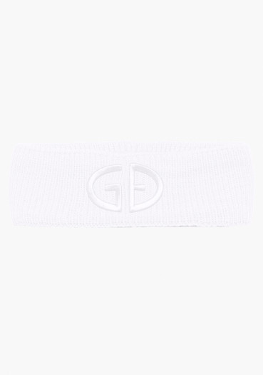 detail Dámska čelenka Goldbergh Warmth Headband White