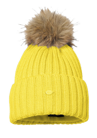 detail Dámska čiapka Goldbergh Una Beanie Limone