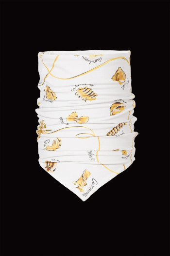detail Dámsky nákrčník Goldbergh Puglia Neckwarmer La Pasta Dorata Cream