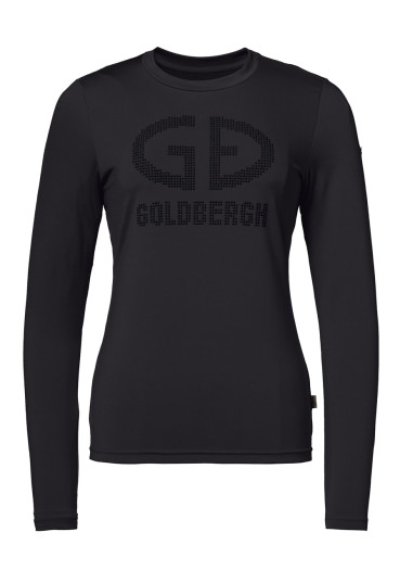 detail Dámske funkčné tričko Goldbergh Blitz Long Sleeve Tee Black