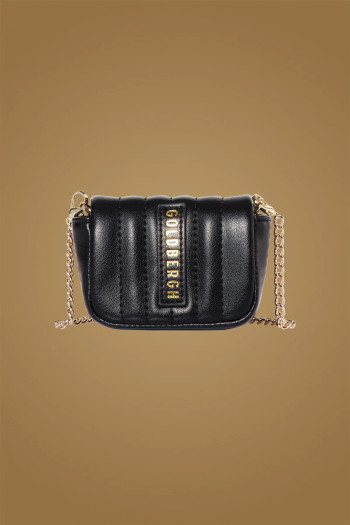 detail Dámska mini kabelka Goldbergh Tesora Small Bag Black