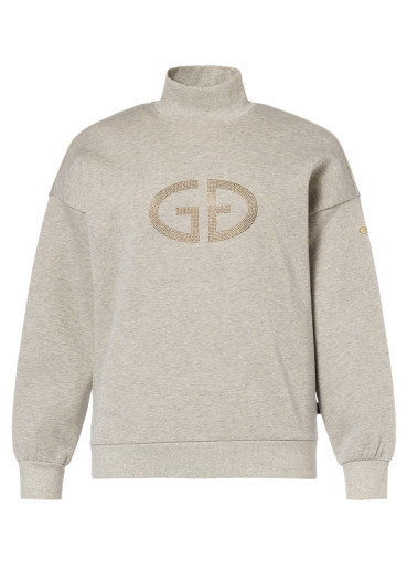 detail Dámska mikina Goldbergh Sizzle Turtle Neck Sweater Lurex Melange