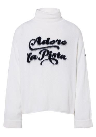 detail Dámsky sveter Goldbergh Bellissima Long Sleeve Knit Sw Cream