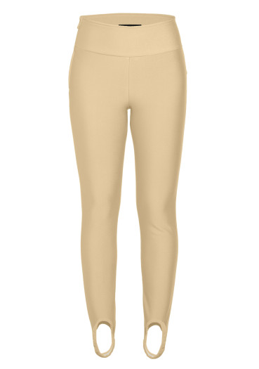 detail Dámske slim fit nohavice Goldbergh Sandy Ski Pants Caramello