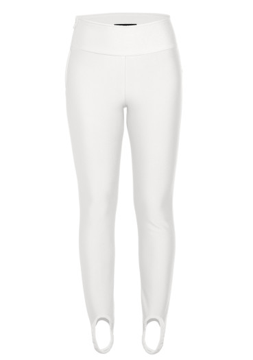 detail Dámske slim fit nohavice Goldbergh Sandy Ski Pants Cream