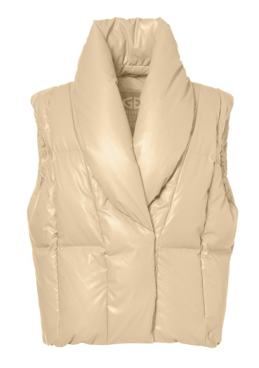 detail Dámska vesta Goldbergh Balou Bodywarmer Caramello