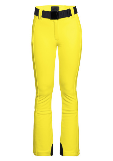detail Dámske softshellové nohavice Goldbergh Pippa Ski Pants Limone