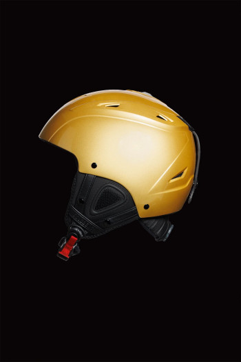 detail Dámska lyžiarska prilba Goldbergh Alta Badia Helmet Rich Gold