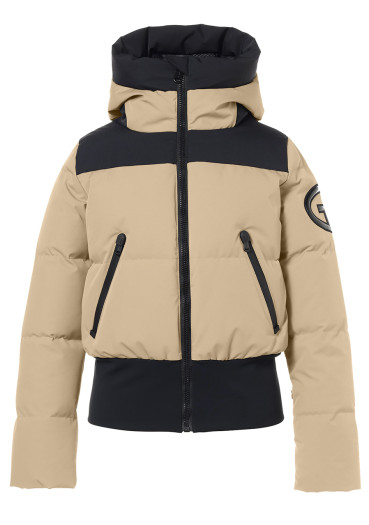 detail Dámska bunda Goldbergh Village Ski Jacket Caramello