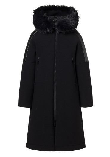 detail Dámsky kabát Goldbergh Ember Jacket Faux Border Black