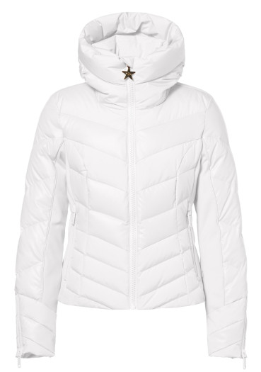 detail Dámska bunda Goldbergh Abisso Ski Jacket White