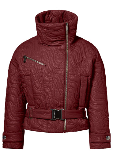 detail Dámska bunda Goldbergh Maya Ski Jacket Vino Rosso