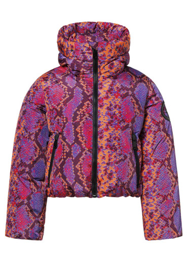 detail Dámska bunda Goldbergh Lucinda Ski Jacket Snake Pink