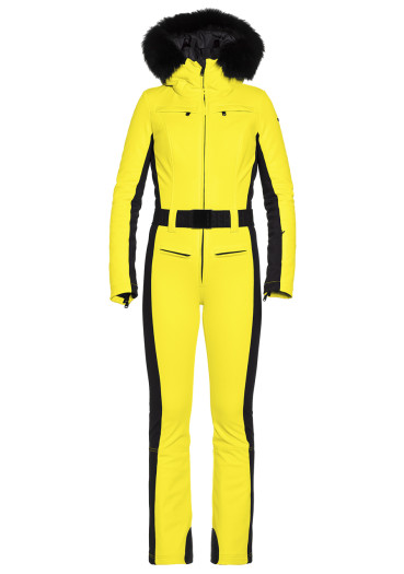 detail Dámska kombinéza Goldbergh Parry Long Ski Suit Faux Border Limone