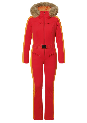 detail Dámska kombinéza Goldbergh Suvi Ski Suit Faux Border Flame