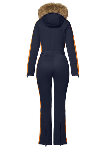 detail Dámska kombinéza Goldbergh Suvi Ski Suit Faux Border French Blue