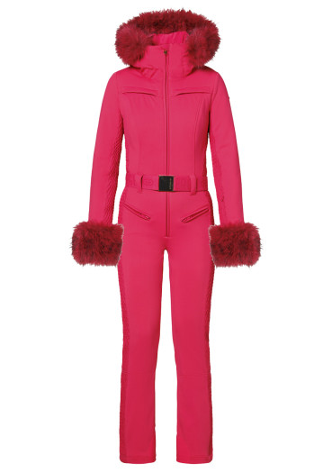 detail Dámska kombinéza Goldbergh Angele Ski Suit Faux Border Italian Rose