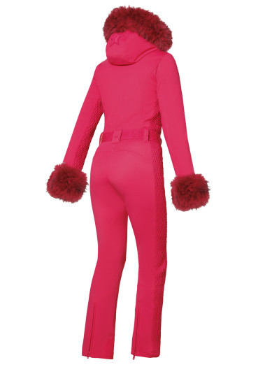 detail Dámska kombinéza Goldbergh Angele Ski Suit Faux Border Italian Rose