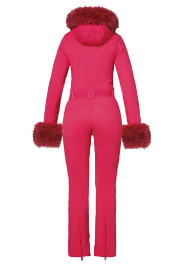 detail Dámska kombinéza Goldbergh Angele Ski Suit Faux Border Italian Rose