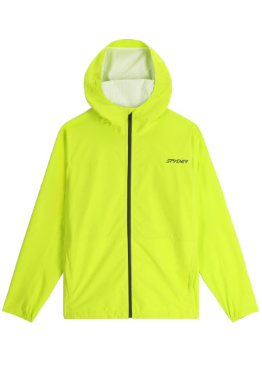 detail Spyder Clutch Shell Jacket Lime