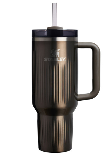 detail STANLEY The Quencher/Cup H2.0 Fluted Tumbler 1180 ml/40oz GunMetal Shine