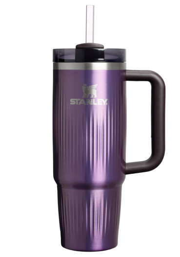 detail Stanley The Quencher/Cup H2.0 Fluted Tumbler 1180 ml/40 oz Wisteria Shine