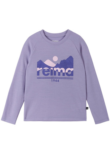 detail Reima Viisas - Blooming Lilac Dětské tričko s dlouhým rukávem