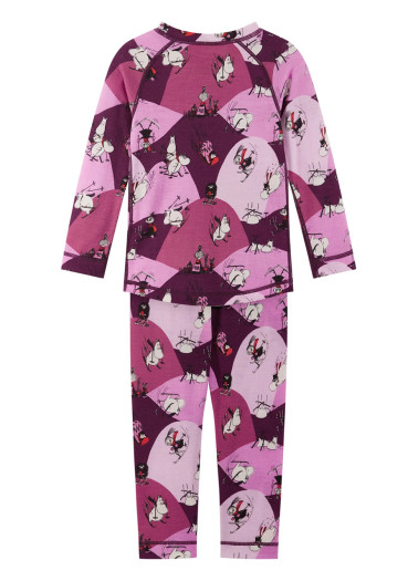 detail Set detskej funkčnej bielizne Reima Moomin Trivsam Rose pink