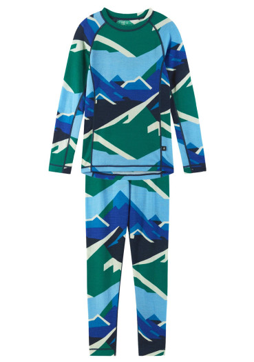 detail Set detskej funkčnej bielizne Reima Taitoa - Navy 