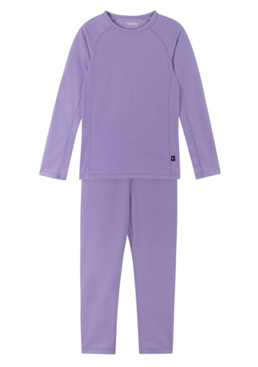 detail  Detský set funkčnej bielizne Reima Lani - Lilac amethyst