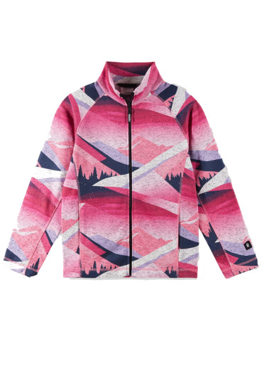 detail Detský fleecový sveter Reima Niksini - Soft Coral