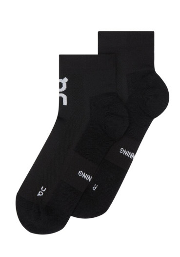 detail Dámske ponožky On Running Core Run Sock Mid 2P, Black