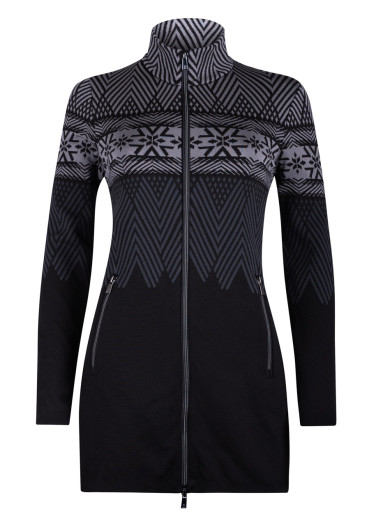 detail Newland N4 6709/0167 Lady Tunic Full Zip Black/Dark G