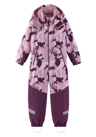 detail Detská zimná kombinéza s membránou Reima Kurikka - Grey Pink 