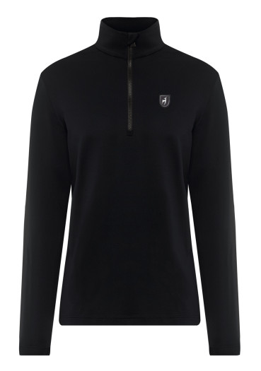 detail Pánska mikina Slim Fit Toni Sailer Brendan Men First Layer Black 100