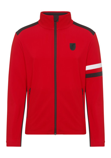 detail Pánska mikina Slim Fit Toni Sailer Damian Men Mid Layer Signal Red 442