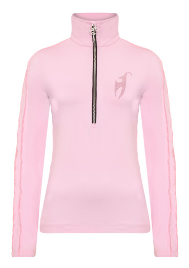 detail Dámska mikina Slim Fit Toni Sailer Vrenia W First Layer Rose Powder 463