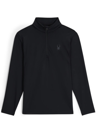 detail Pánska mikina Spyder 38A013507-BLK Prospect 1/2 Zip, Black