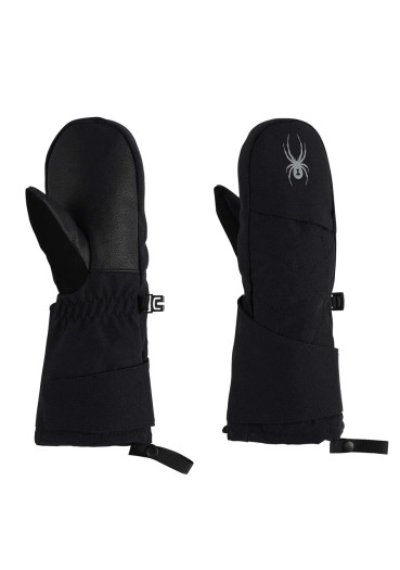 detail Spyder 38F155420-BLK Toddler Cubby Ski Mittens, Black