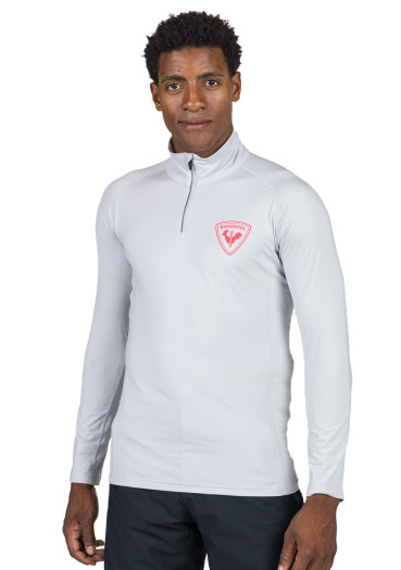 detail Pánska mikina Rossignol-NEW HERO CLASSIQUE HZ-SOFT GREY