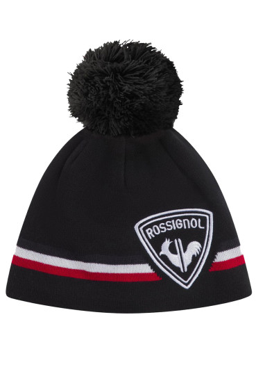 detail Pánska čiapka Rossignol-ROOSTER POMPON-BLACK