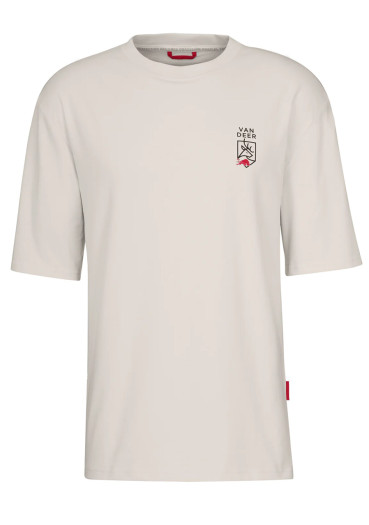 detail Pánske tričko Van Deer Essential T-shirt off white