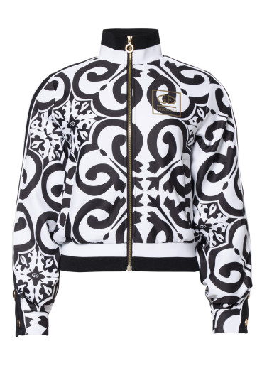 detail Goldbergh Solara track jacket Black/White