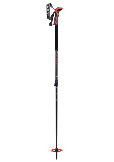 detail Skialpové palice Leki Haute Route 2, dark anthracite-dark red-black, 110 - 150