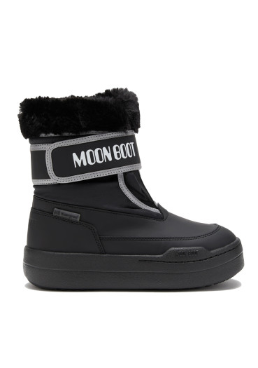 detail Detské topánky Moon Boot JR PARK STRAP-JR-N001 BLACK