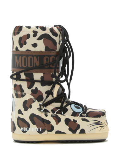 detail Detské snehule Moon Boot ICON ANIMAL-JR-V010 LEOPARD