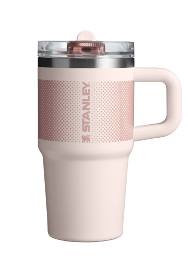 detail Termohrnček Stanley The Quencher Pro Tour Flip Straw Tumbler 600 ml / 20 oz Rose Quartz Fade