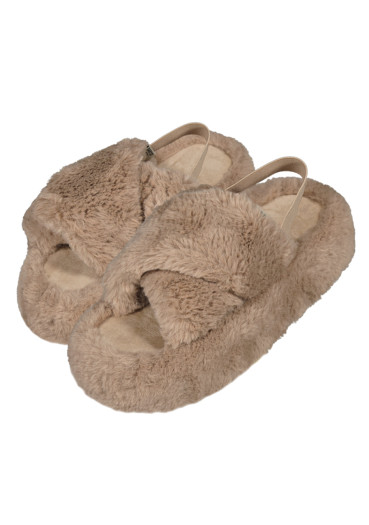 detail Dámske domáce šľapky Barts Chicku Slippers Beige