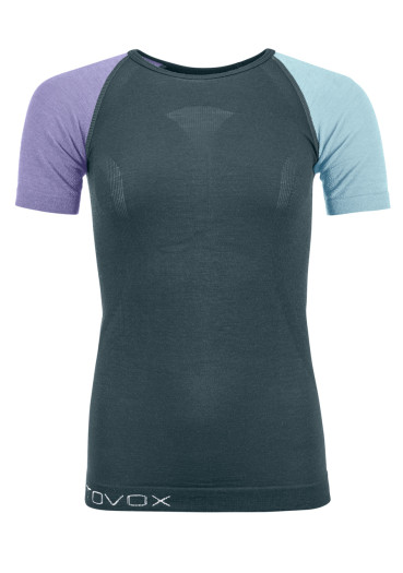 detail Dámske tričko Ortovox 120 Competition Light Short Sleeve W Dark Arctic Grey
